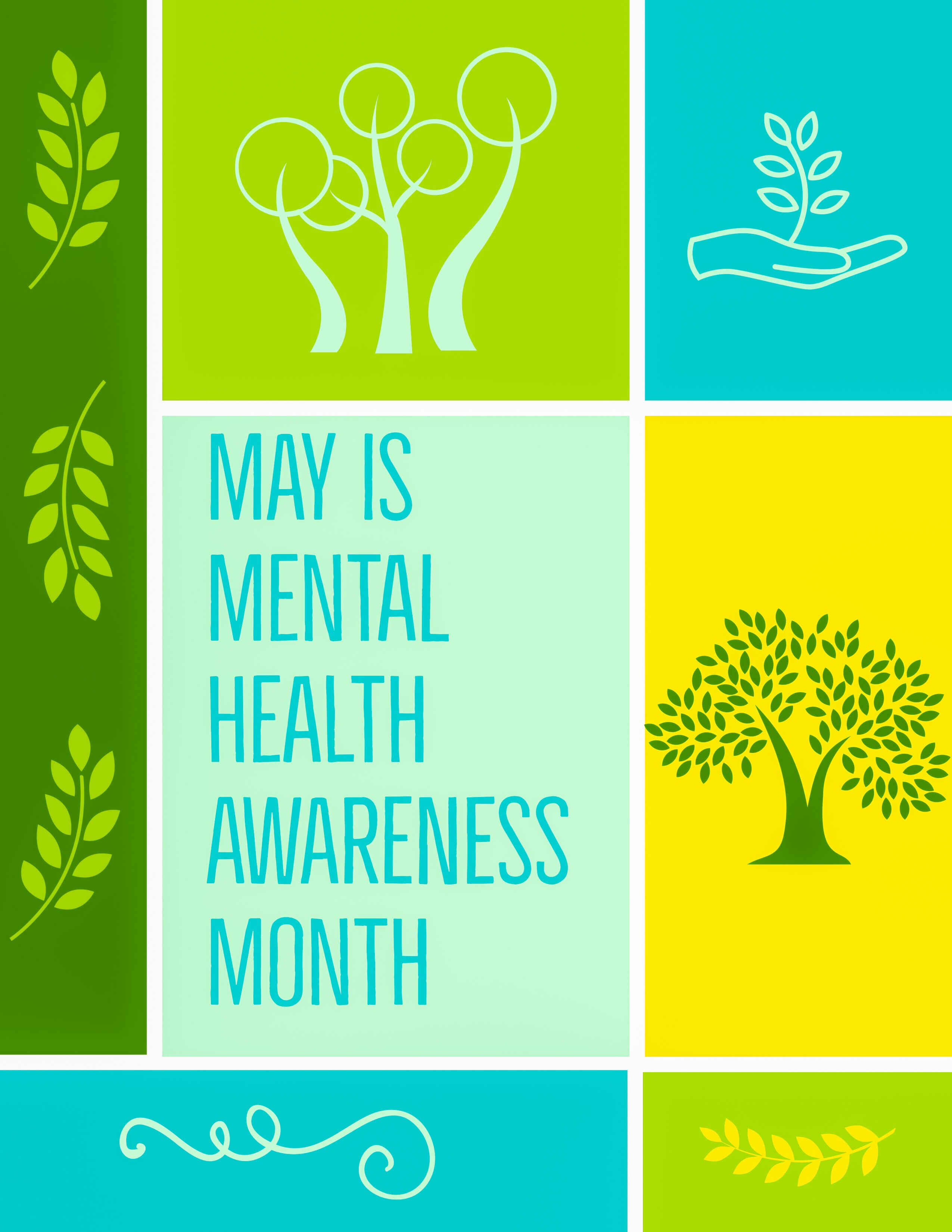 mental health month graphic 
